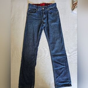 Levi's Boys  Straight Leg Jeans Size 16,  28x30